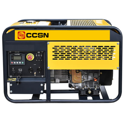 comprare Generatore di centrale elettrica portatile di avviamento elettrico 6.25KVA Potenza nominale 130Kg Peso netto online manufacture
