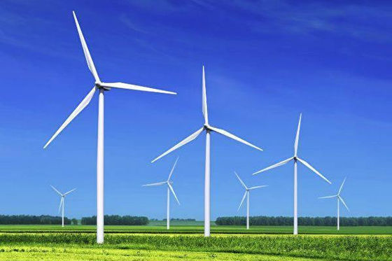 Generazione di energia eolica pulita Generatore di turbine eolica portatile 15 metri