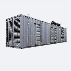 Generatore mobile a contenitore con potenza di 100 kW per una massima affidabilità