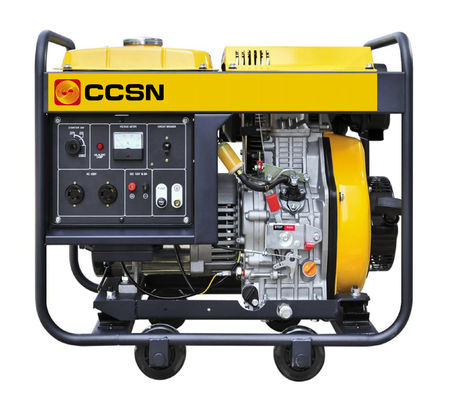 3000 r/min Velocità nominale Generatore industriale Set 380v 10kw Soluzione di potenza minuscola