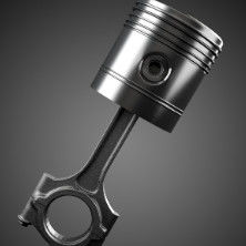 Componenti e accessori personalizzabili Motori aerei Assemblaggio di pistoni Conrod