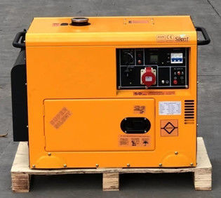 CCSN 11KW/13.75KVA generatore diesel silenzioso mobile 220V trifase 380V controllo ATS a basso rumore in rame puro
